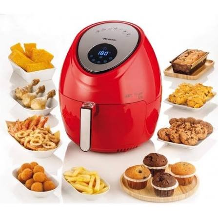 929/860 ARIETE AIRY FRYER XXL 5.5LTS ROJA
